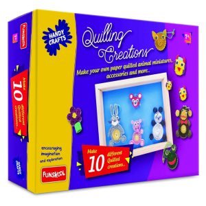 Handycrafts - Quilling Creations , Art and Craft Kit , Make Your own Quilling Art Creations , 7 Years +