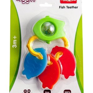 Giggles, Fish Teether, Teether for Babies to soothen their gums