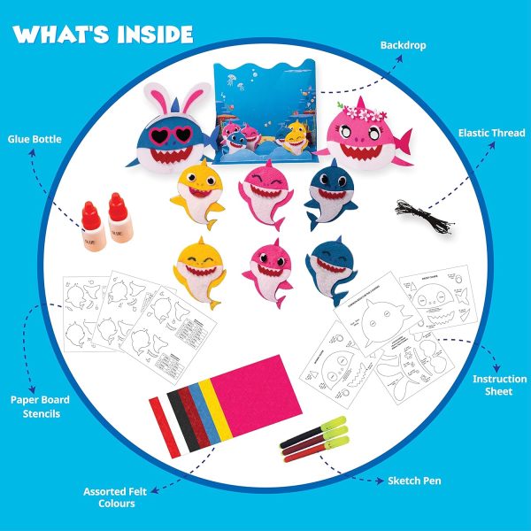 Funskool Baby Shark Mask Party & Finger Puppets Combo Pack - Image 5