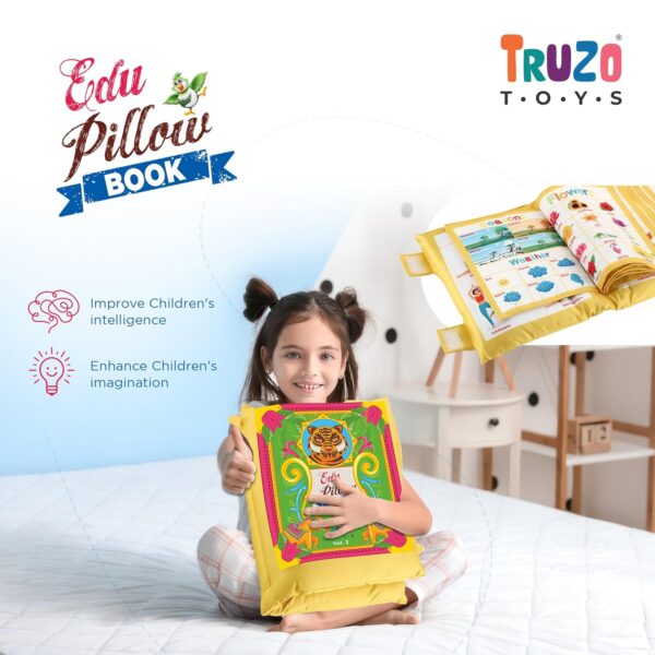 Edu Pillow 1 (Pink Book) Learning Educational Pad - Image 3