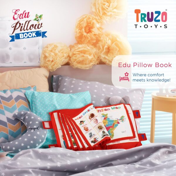 Edu Pillow 1 (Pink Book) Learning Educational Pad - Image 4