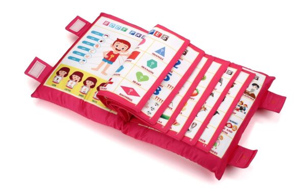 Edu Pillow 1 (Pink Book) Learning Educational Pad - Image 8