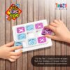 TRUZO Tic Tac Toe Game for Kids | Take N Play — Anywhere Tic-Tac-Toe — Easy to Use, Hard to Lose — Fun on The Go! — for Ages 3+ - Image 4