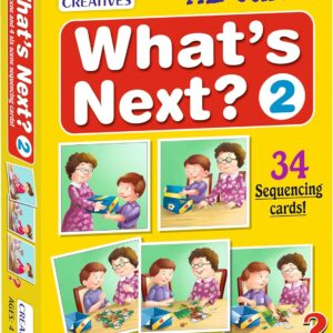 Creative's What's Next -2 A Memory Game to Develop Logical Thinking & Story Telling Sequence Cards Pre-School Games Learning & Educational What's Next Series, Ages 4+
