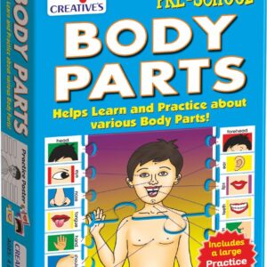 Creative's Body Parts Pre-School Learning & Educational Puzzles Children Identify Body Parts Learning Puzzles for Kids ,Ages 4+