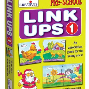 Creative's Link Ups - 1 an Association Game for Pre-School Kids Logical Thinking and Problem Solving Learning & Educational, Ages 2+