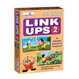 Creative's Link Ups -2 An Association Card Game For The Pre-Schoolers Aim Is To Identify Pieces Of Pictures And Link Them Correctly Logical Thinking And Problem Solving For Ages 2+