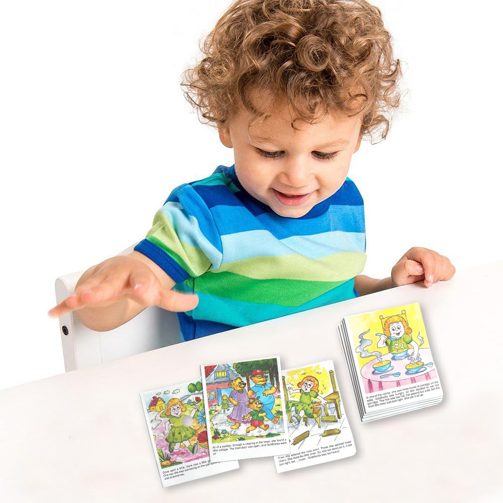 Creative's Story Telling - 3 Story Cards Learning & Educational Story Telling Series Pre-School Story Telling Games Red Riding Hood & The Three Bears, Ages 3+ - Image 4