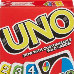 Mattel Uno Playing Card Game and Above for Adult,Set of 112 Cards,Ages 7+