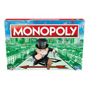 MONOPOLY Board Game for Families and Kids, 2-6 Players Ages 8+