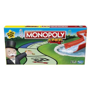 Monopoly The Junior Board Game for Ages 5+,2-4 Players