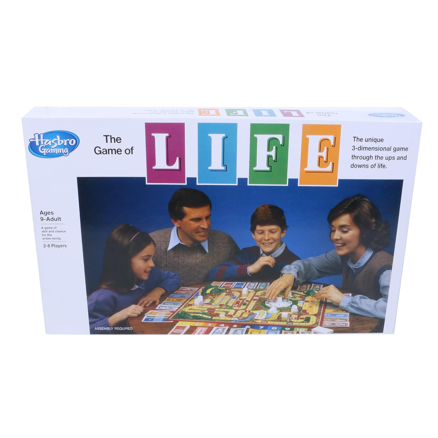 Hasbro Gaming - The Game of Life Board Game, Fun for Families and Kids, for 2-8 Players Ages 9+