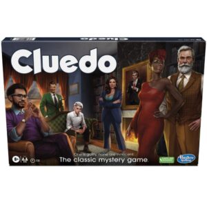 Cluedo Board Game, Reimagined Clue Game for 2-6 Players, Mystery Games, Detective Games, for Kids, Adults, Family Ages 8+