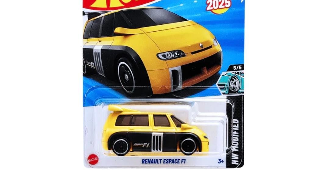 Hot Wheels - Renault Espace F1 - HW Modified 5/5,Ages 3+