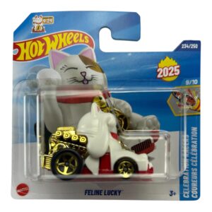 Hot Wheels Feline Lucky, [White] 234/250