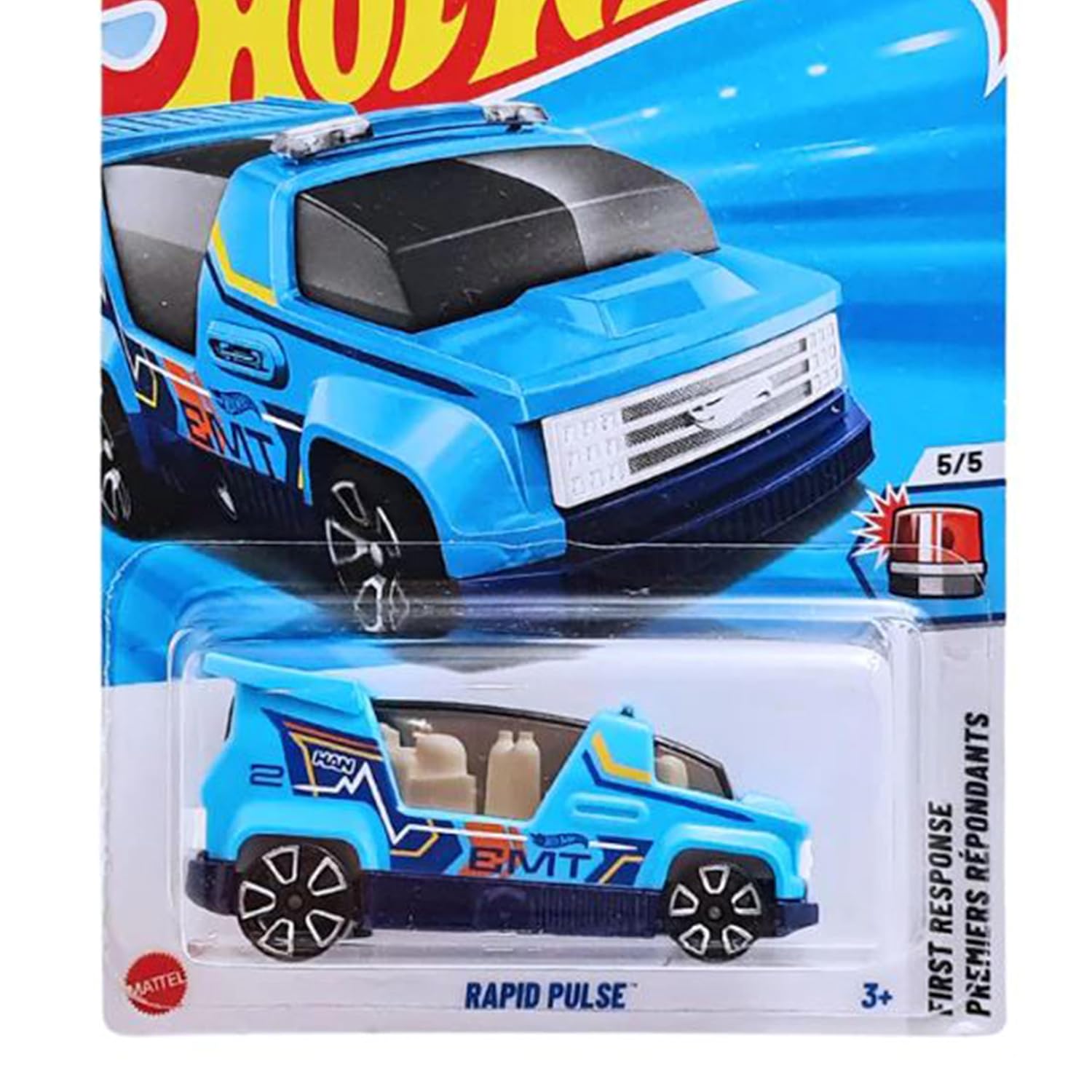 Hot Wheels Rapid Pulse 1:64 Licensed Diecast Toy Car Metal Scale Model & Collectors Miniature Car, Ages 3+