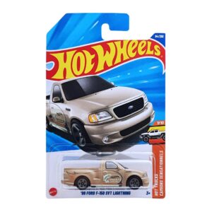 Hot Wheels 99 Ford F-150 SVT Lightning, 94/250 (Brown),Ages 3+