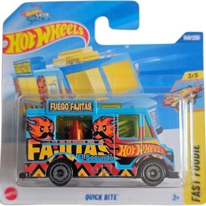 Hot Wheels Quick Bite, Die-cast Model, 1:64 Scale,Ages 3+