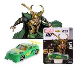 Marvel Loki 2 Diecast Battle SUV Toy Car 1:64 Diecast Toy Car Go Collection Ages 3+