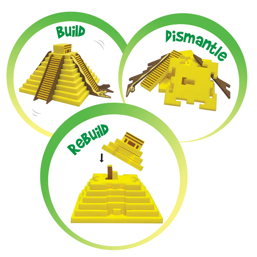 Mapology - Monuments of The World Educational Toy and Learning Aid - Puzzles Age 5 Years+ - Image 3