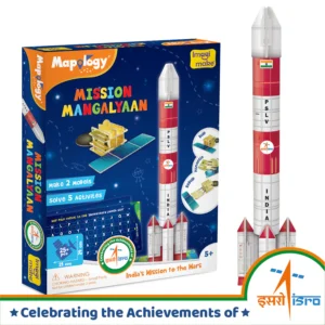 Mapology Mangalyaan Isro Rocket Model & Satellite Astronaut Toy Educational Toys  3D Puzzles Ages 5+