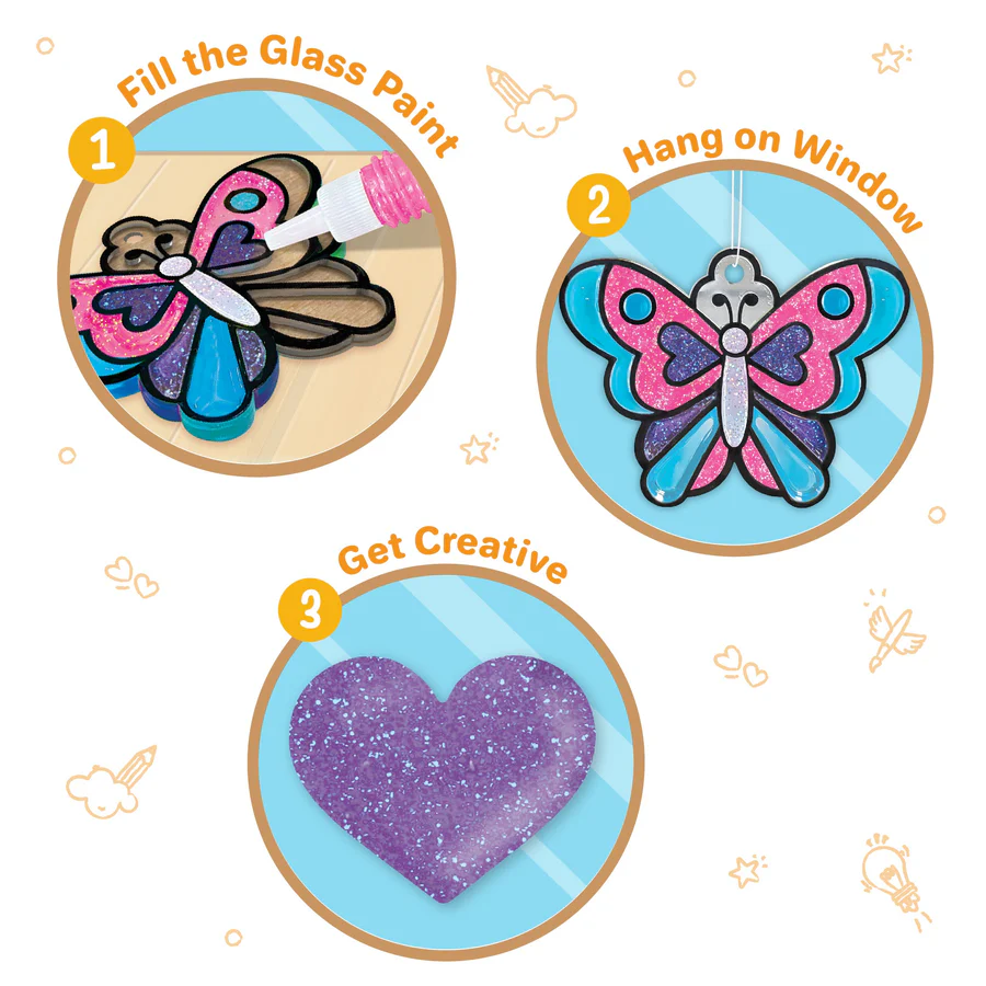 DIY Window Art Unicorn Ages 5 Years+ - Image 3