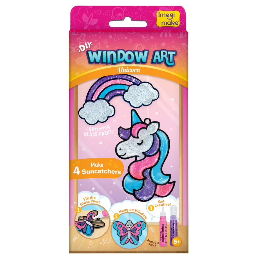 DIY Window Art Unicorn Ages 5 Years+ - Image 5
