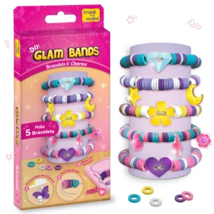 DIY Glam Bands Bracelet & Charms Age: 5 Years+