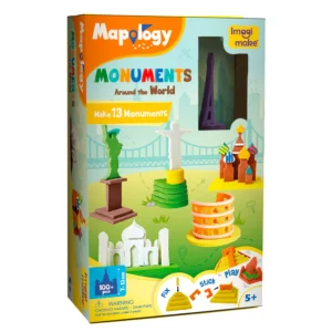 Mapology Mounments Around The World Make 13 Miniature Models 3D Puzzle  Educational Toys Ages 5+