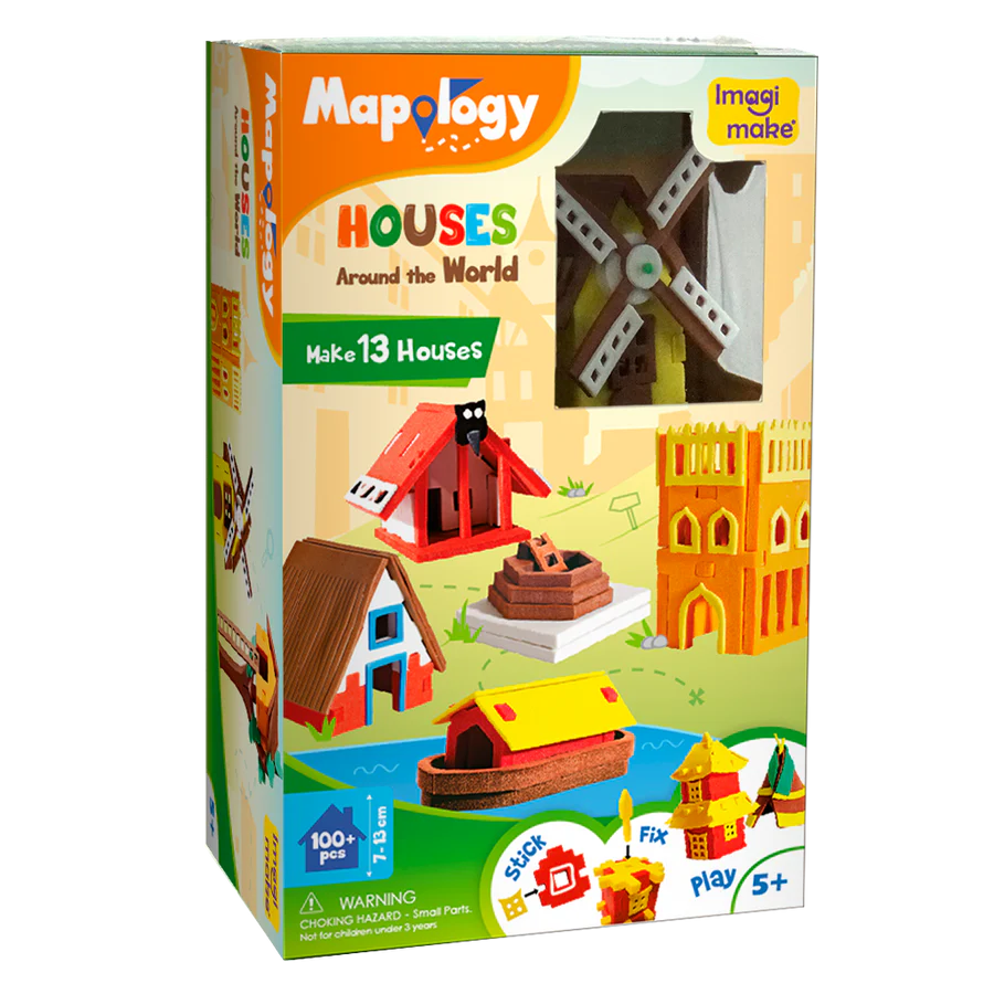 Mapology: Houses Age: 5 Years+