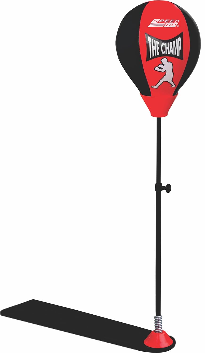 SPEED UP Champ Boxing Punching Stand Set with Punching Gloves & Pump, Ages 5+ - Image 4