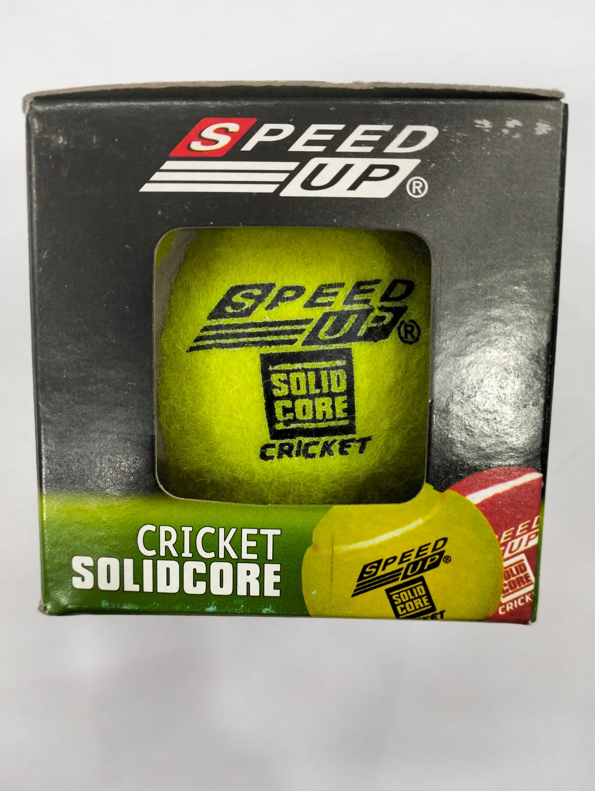 Speedup Cricket Tennis Ball Heavy Weight, (Green)