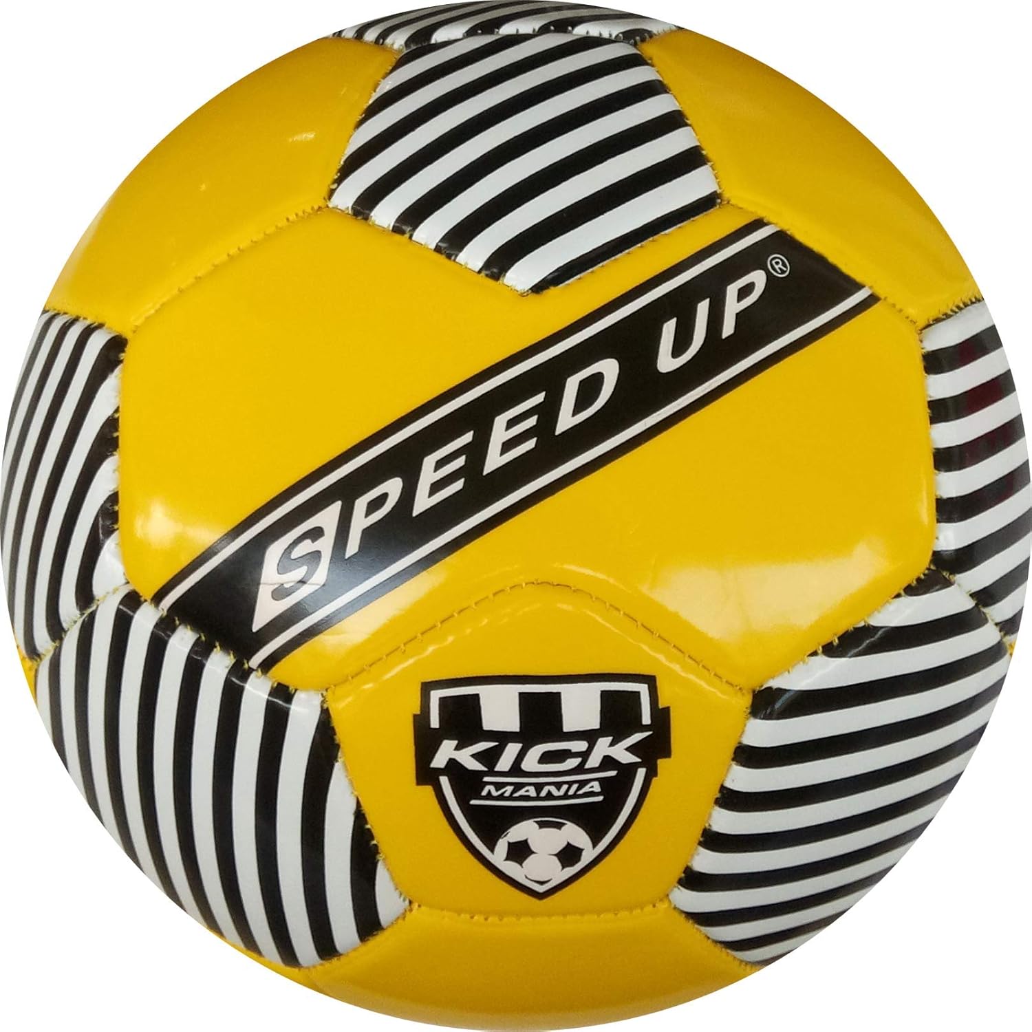 SPEED-UP Kick(Mania) Football Size-5(RED/Yellow), Ages 6+ - Image 2