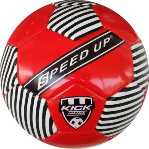 SPEED-UP Kick(Mania) Football Size-5(RED/Yellow), Ages 6+