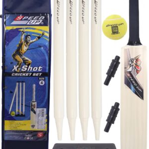 Speed Up X-Shot Combo Box Cricket Kit For Kids Bat Size: 4,Sports Outdoor Toy, Ages 6+