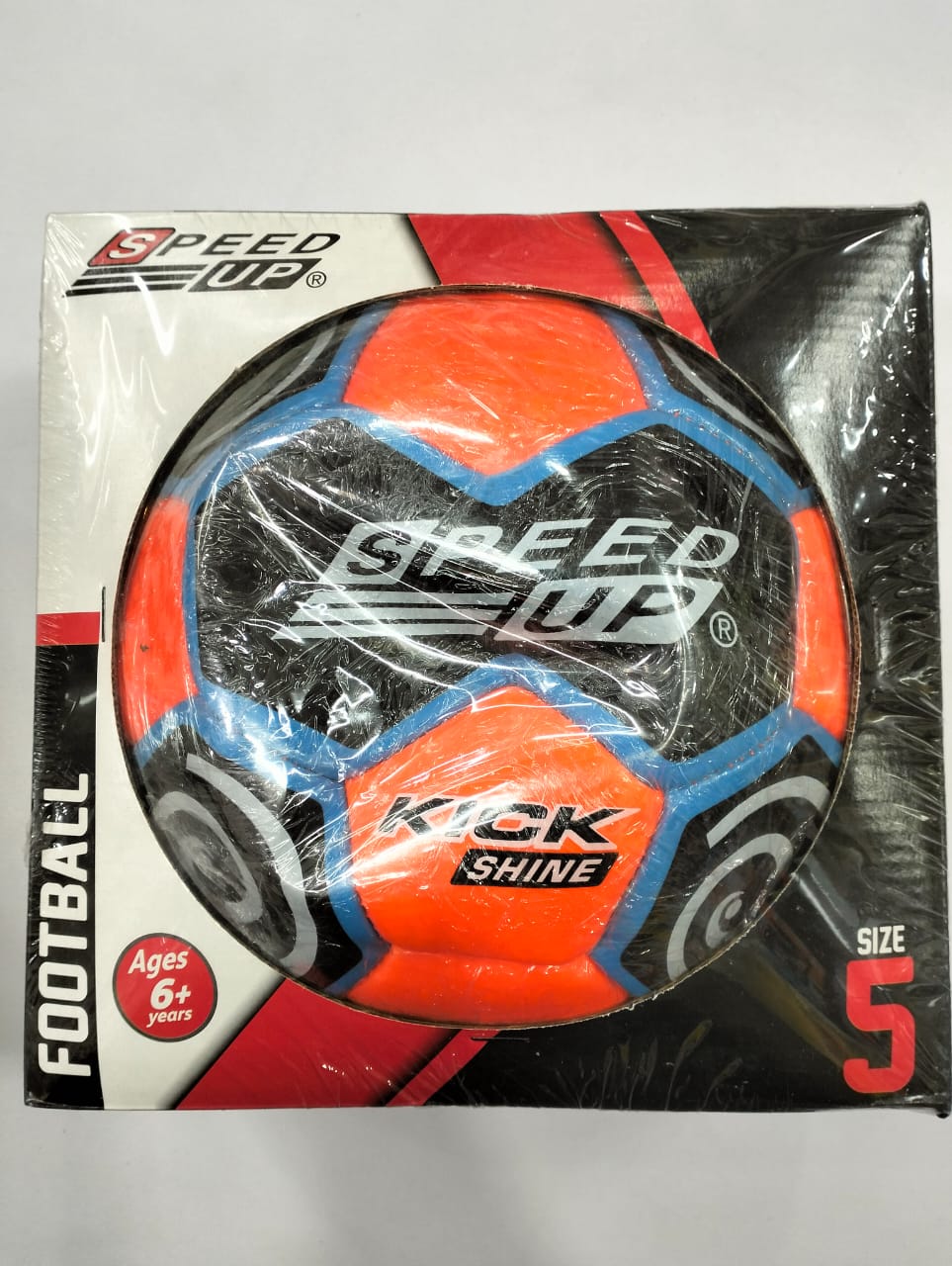 Speedup Football Kick Shine Size 5, Ages 6+
