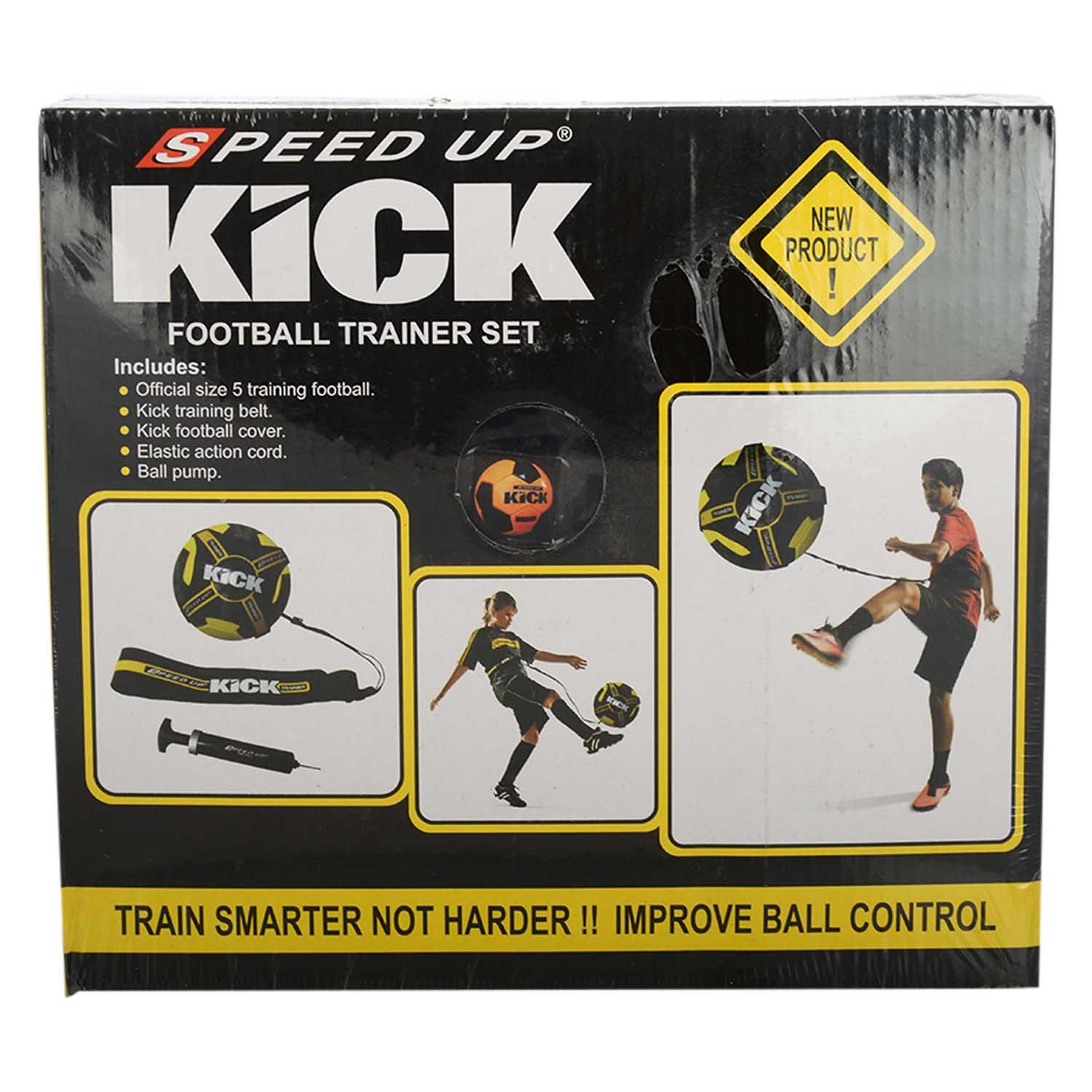 Speed Up Kick Football Trainer Set (Orange and Black), Ages 6+