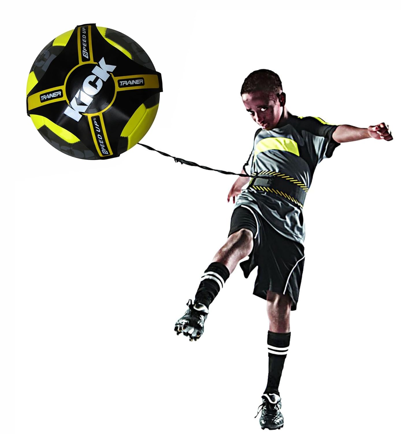 Speed Up Kick Football Trainer Set (Orange and Black), Ages 6+ - Image 4