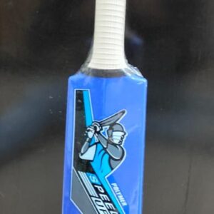 SPEED UP Thick Blade Plastic Cricket Bat for Boys & Girls (Blue, Size 2)