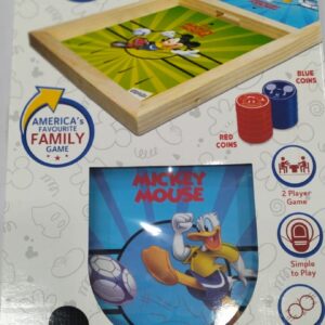 Skoodle Disney Mickey Mouse Sling Puck Table Game, Ages 3+