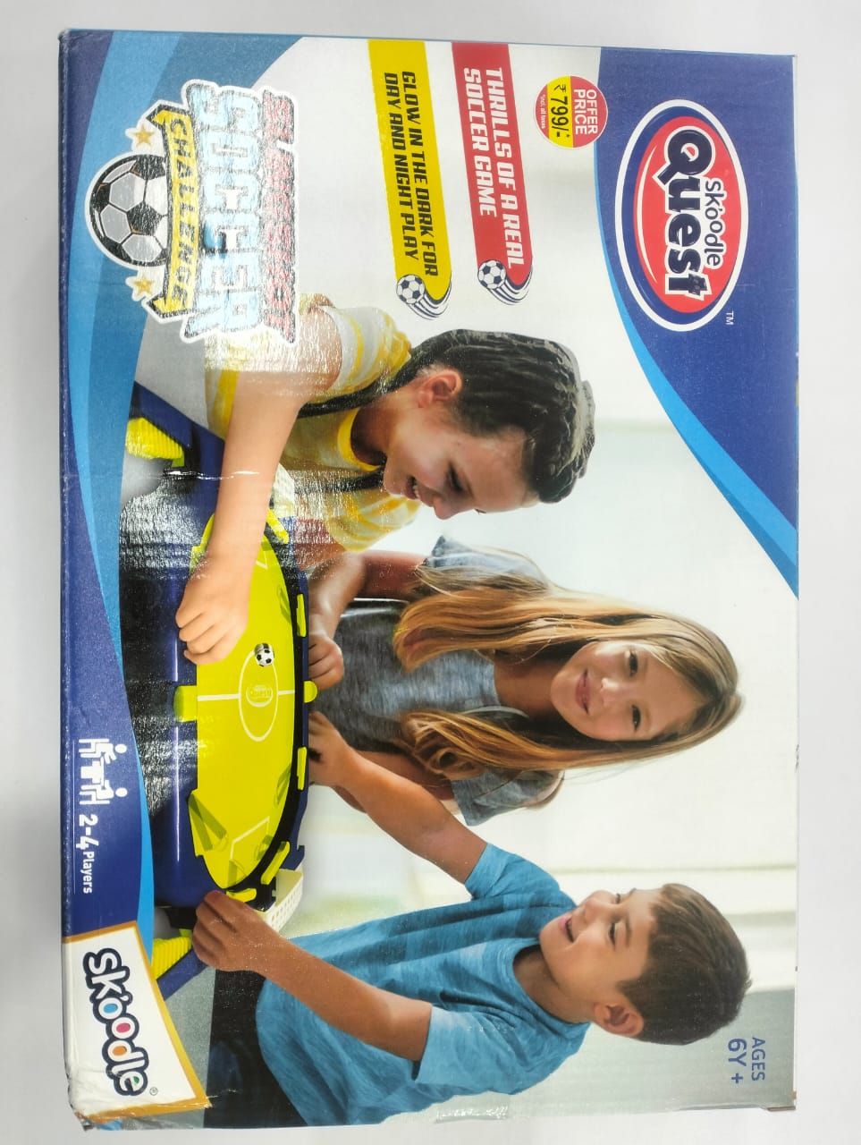 Skoodle Quest Slingshot Soccer Challenge Game, Ages 6+