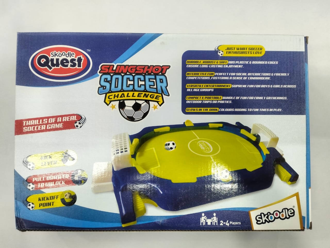 Skoodle Quest Slingshot Soccer Challenge Game, Ages 6+ - Image 2