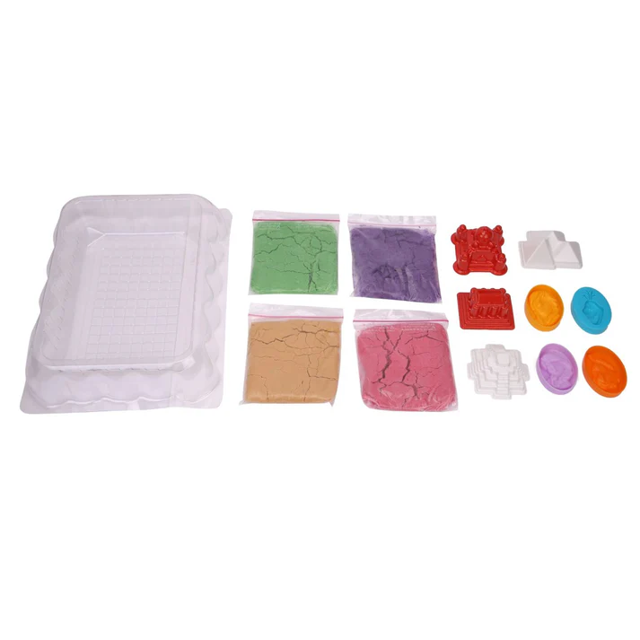 Skoodle Disney Frozen Sand Activity Box - Creative Sand Play & Moulding Set, Ages 3+ - Image 6