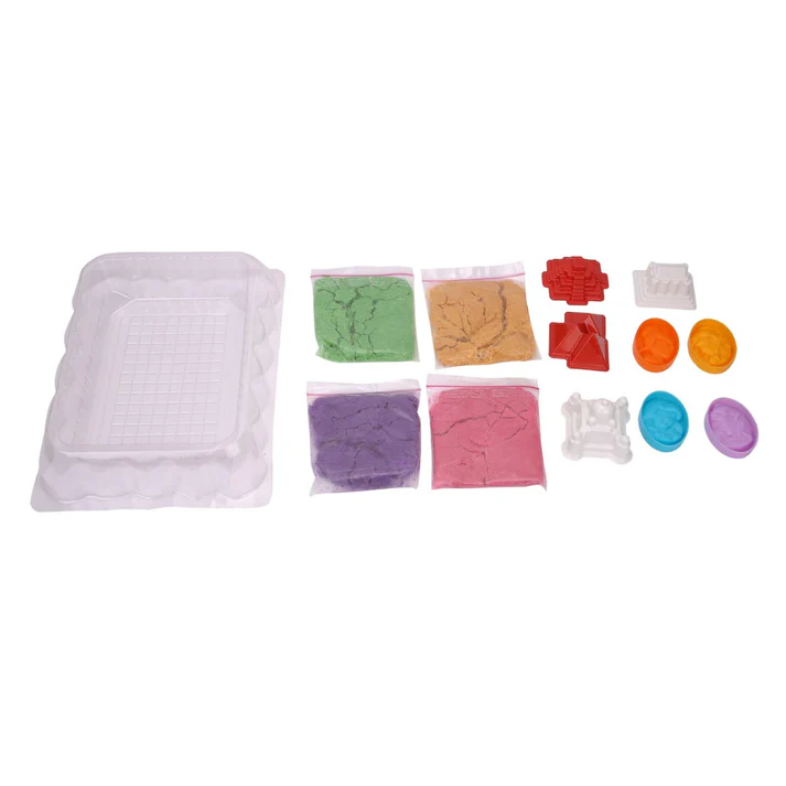 Skoodle Disney Princess Sand Activity Box - Creative Sand Play & Moulding Set, Ages 3+ - Image 4