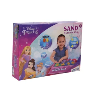Skoodle Disney Princess Sand Activity Box - Creative Sand Play & Moulding Set, Ages 3+
