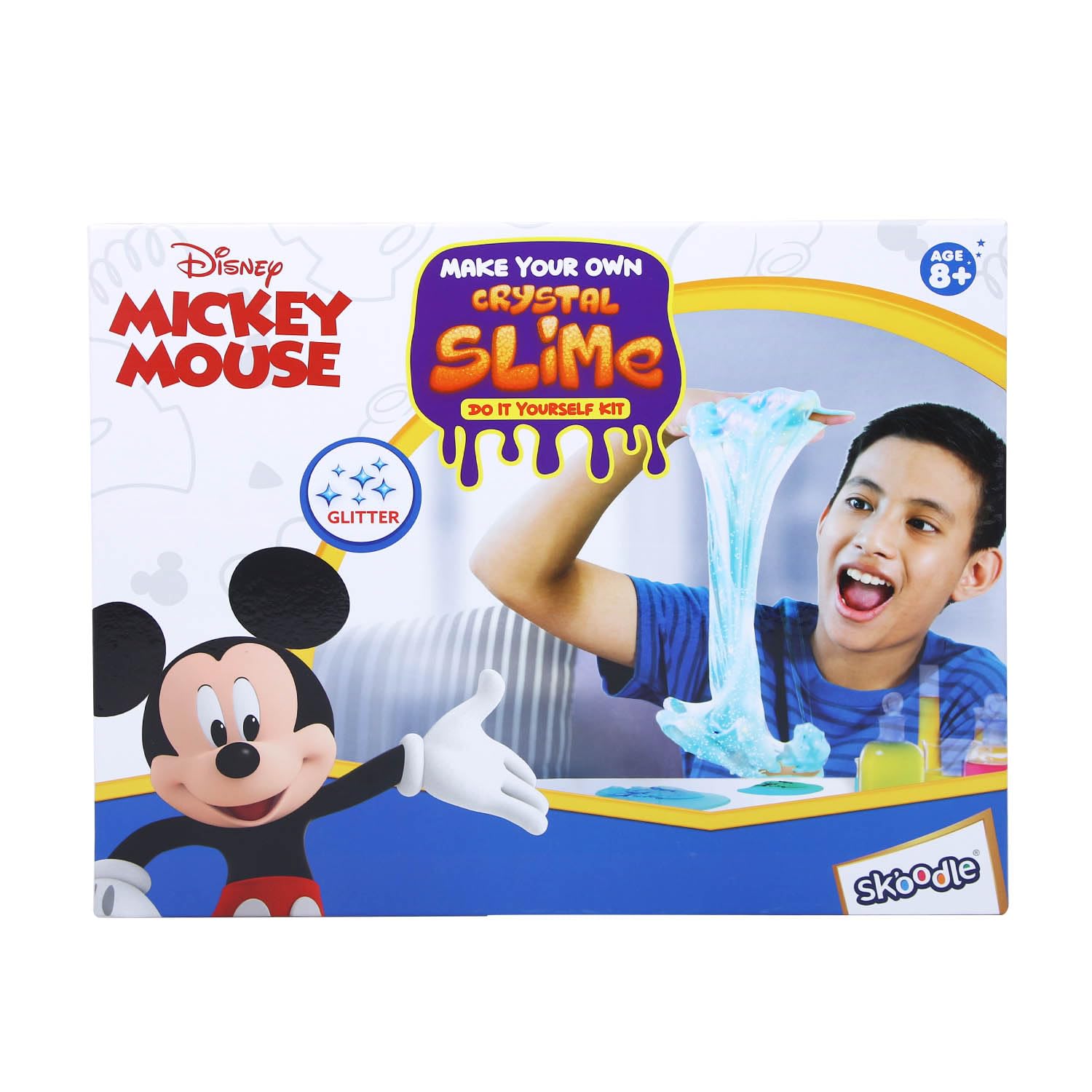 Skoodle Disney Mickey Mouse - Make Your Own Crystal Slime, Educational DIY Activity Toy Kit, Creative Learning Games for Growing Children,Ages 8+ - Image 5