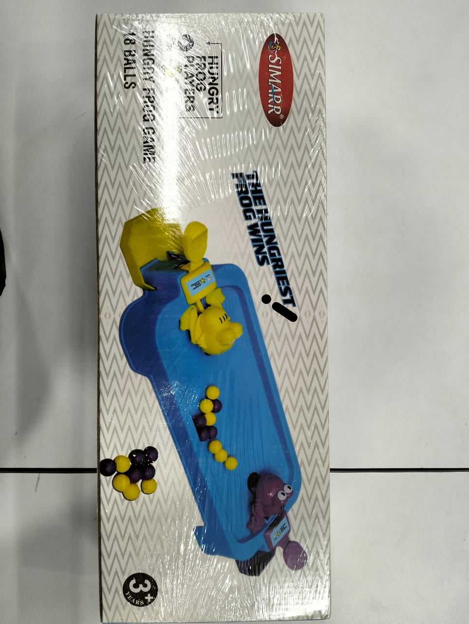 Simarr Hungry Frog Indoor Board Game, Multiplayer Puzzle Toy, Ages 3+ - Image 2