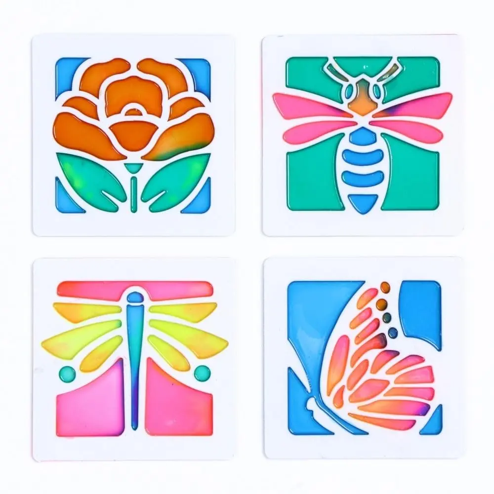 Kores Garden Glow Art Kit for Kids | DIY Glass Painting & Glow Lamp Craft Set (6–14 Years) - Image 4